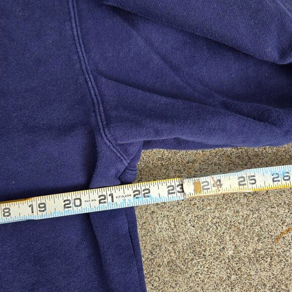 Vtg 90s EDDIE BAUER Eb Tek Globe Logo Outdoors Gorp 1/4 Zip Sweatshirt Lg Fit - Picture 5 of 6